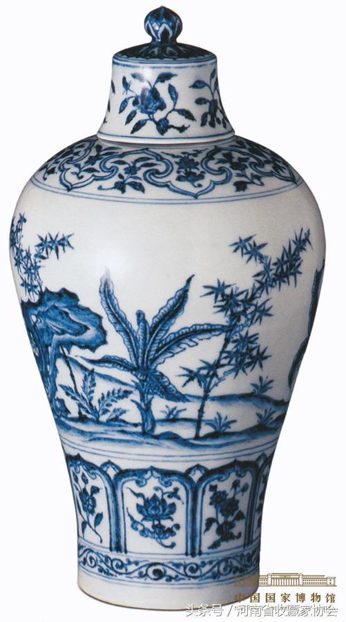 【骨董美品】古中国清代　青花壺 骨董美品】古中国清代 青花壺 A rare Ming-style blue and white