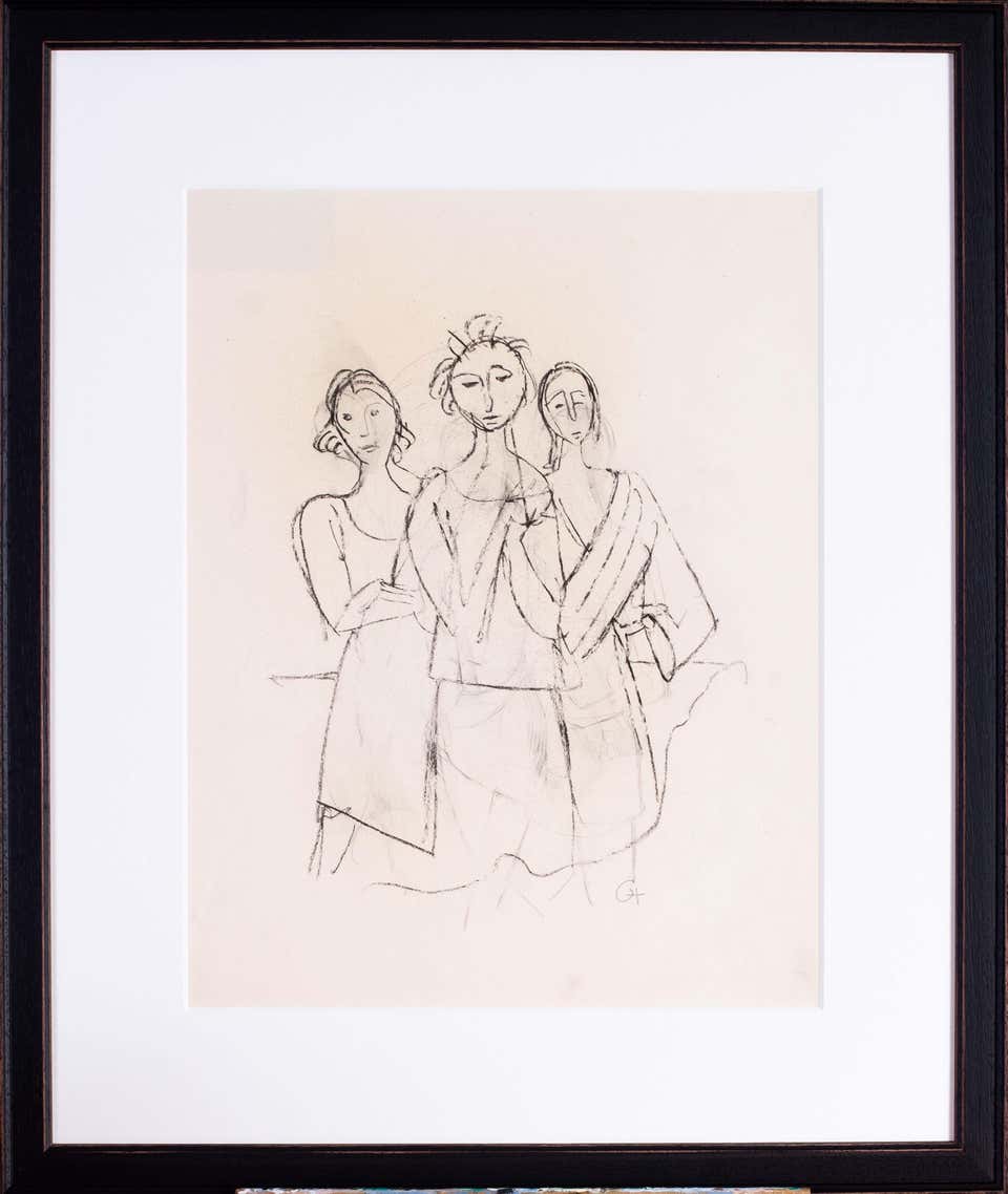  p>carl hofer,又名卡尔·霍费尔,1875年出生于德国,是一位艺术家.