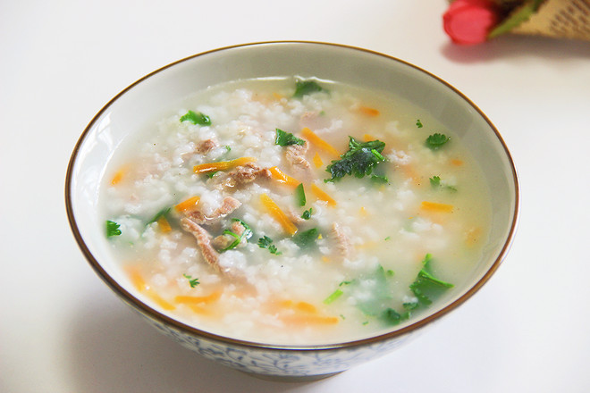 肉末菜粥
