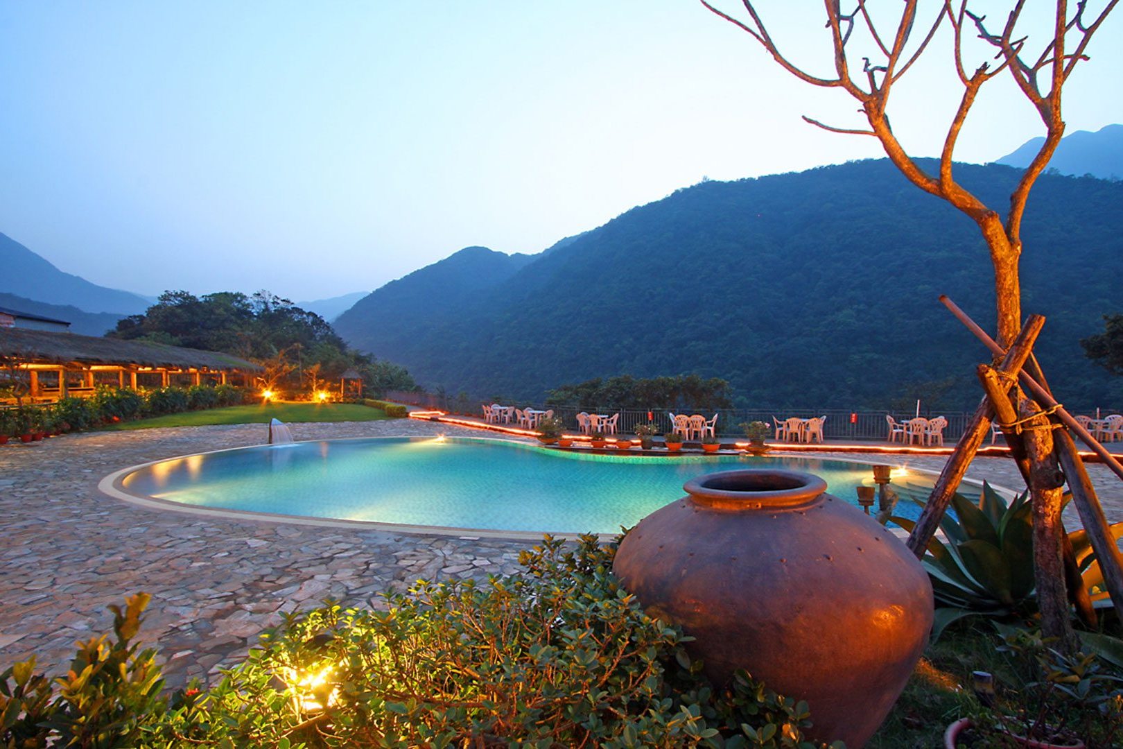 台湾阳明山温泉