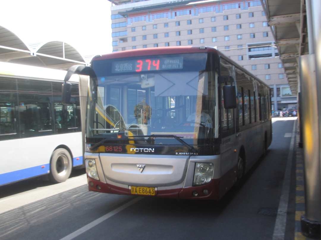  p>北京公交374路运营于北京市海淀区,丰台区,隶属北京公交集团第四