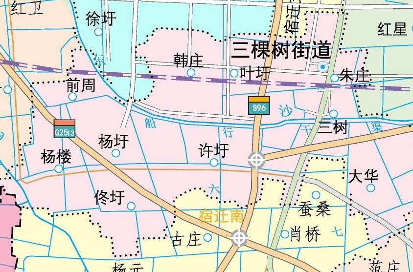 江苏省宿迁市 a href="#" data-lemmaid="4273412">宿城区 /a>辖街道