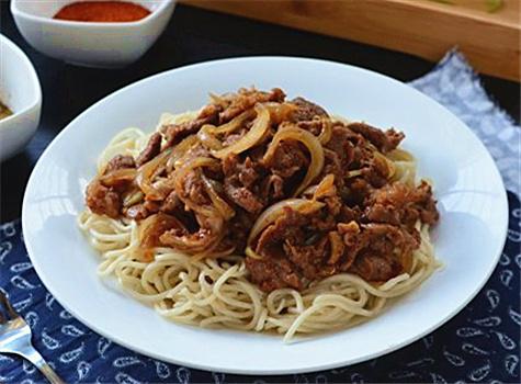 羊肉拌面