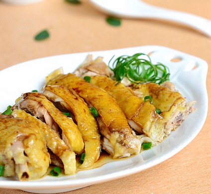 美味葱油鸡