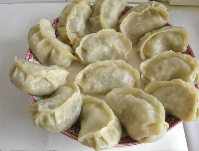 美味素馅大蒸饺