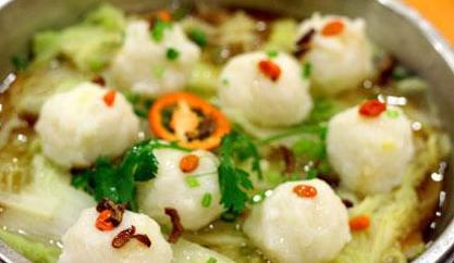 福建七星鱼丸汤