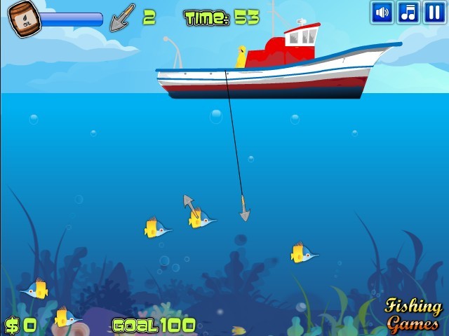  p>深海抓鱼是一款通过鼠标进行操作的敏捷类小游戏. /p>