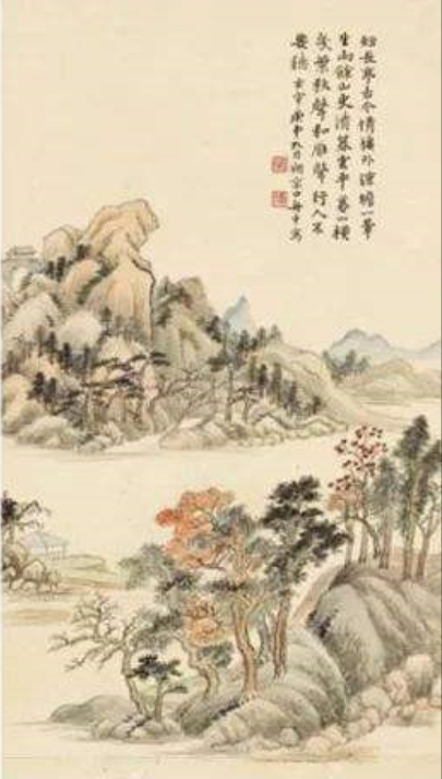 董其昌《秋兴八景图》