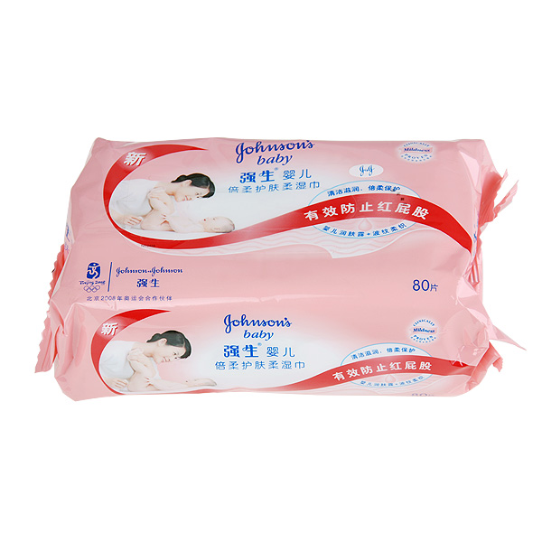 强生婴儿湿巾