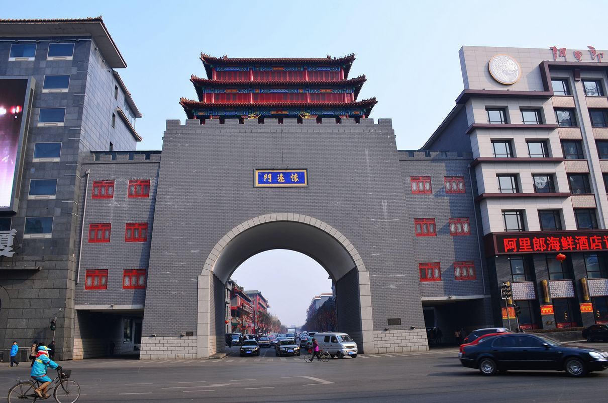  p>怀远门俗称"大西门",是清代的沈阳城九门之一,位于方城内 a target