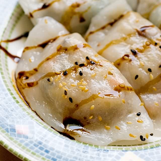 潮州笋粿是潮汕地区以粳米,竹笋等原料做成