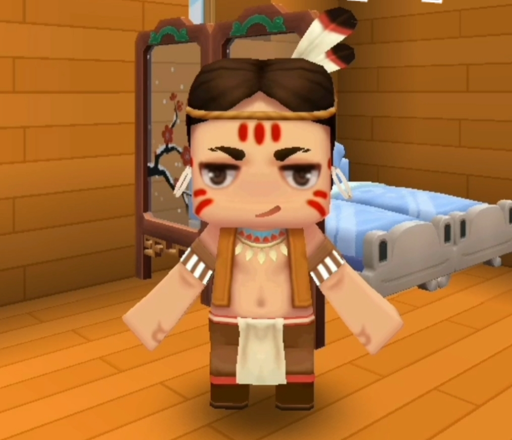  p>卡卡,游戏《迷你世界》中的人物角色,属于原始部落的一员,与角色 a