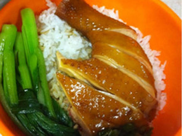 秘制豉味鸡腿饭