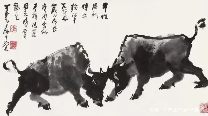 肉質画【牛】油彩画 牛年画牛，让我们一起来欣赏大师们笔下的牛_百科TA说