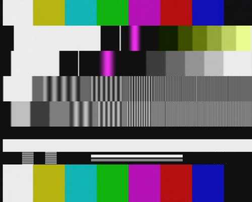  p>测试图(即电视信号测试图)又称测试卡,是指电视台在正常电视节目