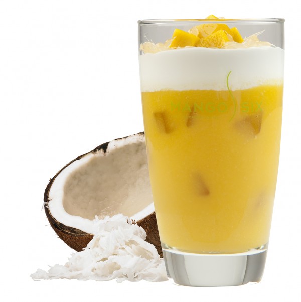 椰奶芒果汁