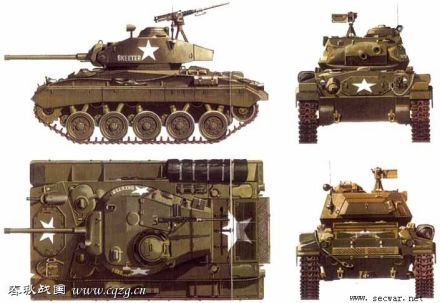 M24霞飞轻型坦克_百度百科