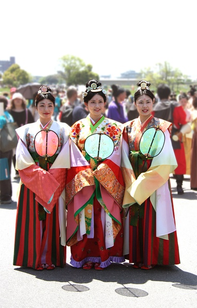 日本的和服