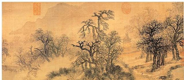 明·张宏华子冈图