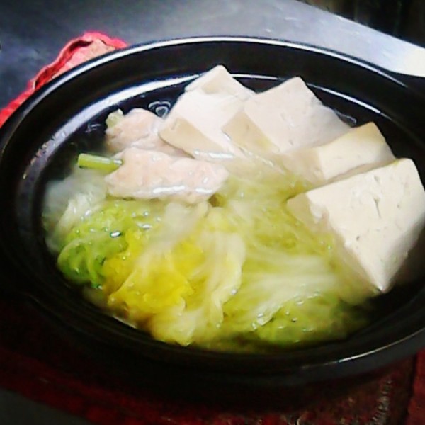 白菜炖豆腐