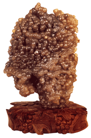  p> a href="#" data-lemmaid="1582469">葡萄玛瑙石 /a>多产于阿拉善