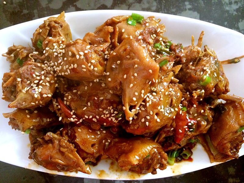 酱鸡头