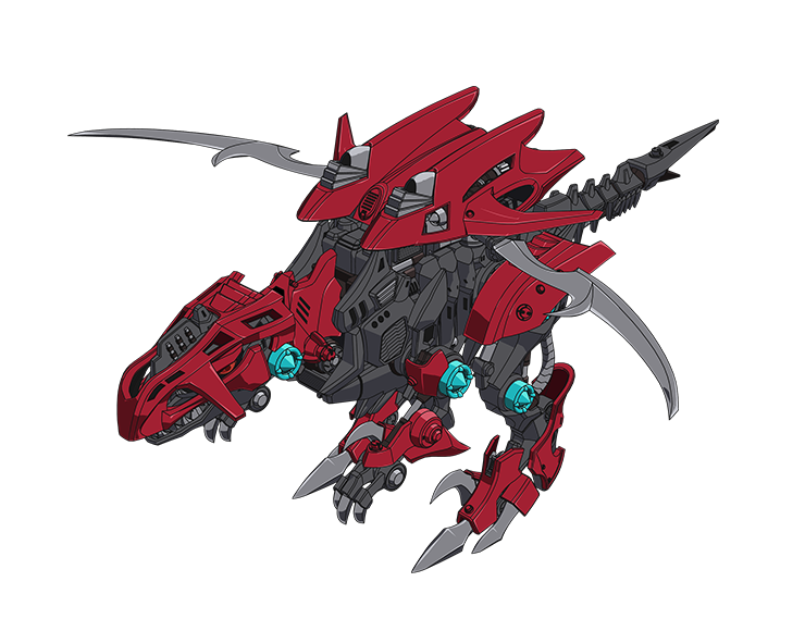  p>《索斯机兽:荒野纪》是由olm制作的,以takaratomy生产的模型玩具 a