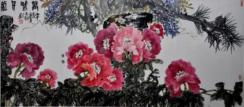  p data-id="gnbad36xlm">张超,当代花鸟画家.