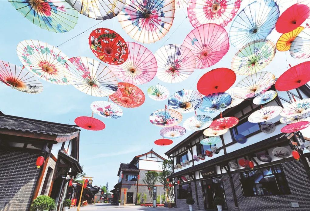 泸州市江阳区董允坝伞乡景区