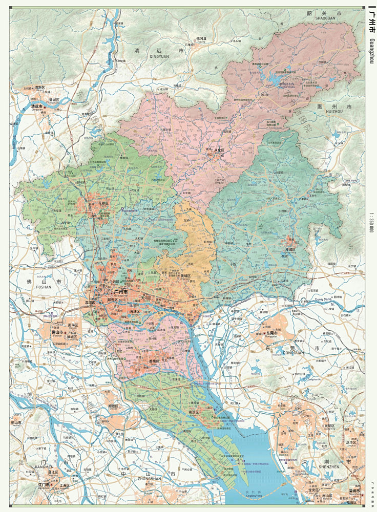 <p>广州市地图