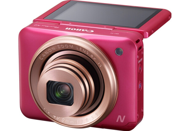 佳能powershot n2 数码相机 粉色