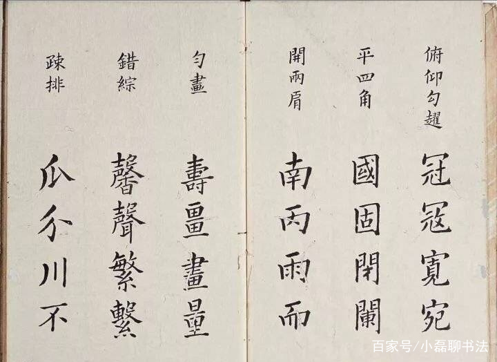 《大字结构八十四法》，古代皇帝学书法用的，不能错过_百科TA说
