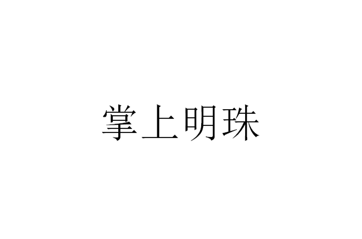 掌上明珠