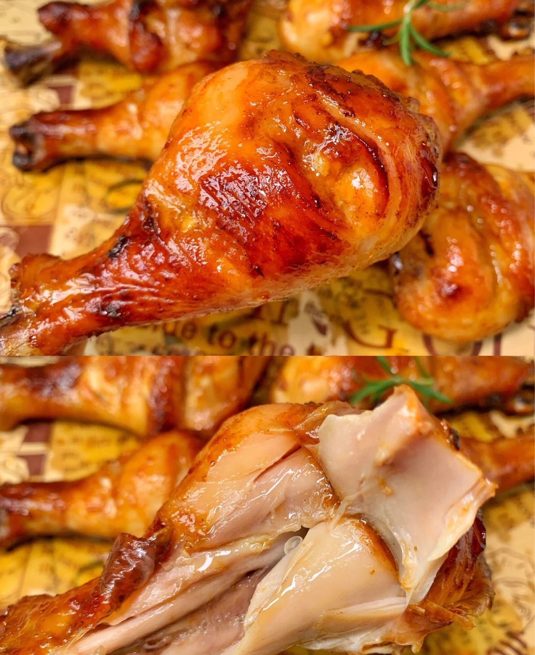  p>奥尔良烤鸡腿,材料,鸡腿3个(约400克),cook100奥尔良烤肉料15克