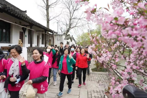 桃花节旅客