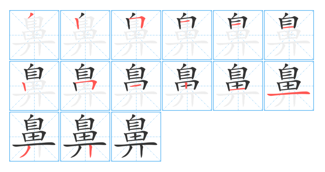  p data-id="gncpjbh0w5">鼻(拼音:bí),是汉语通用规范一级字( a