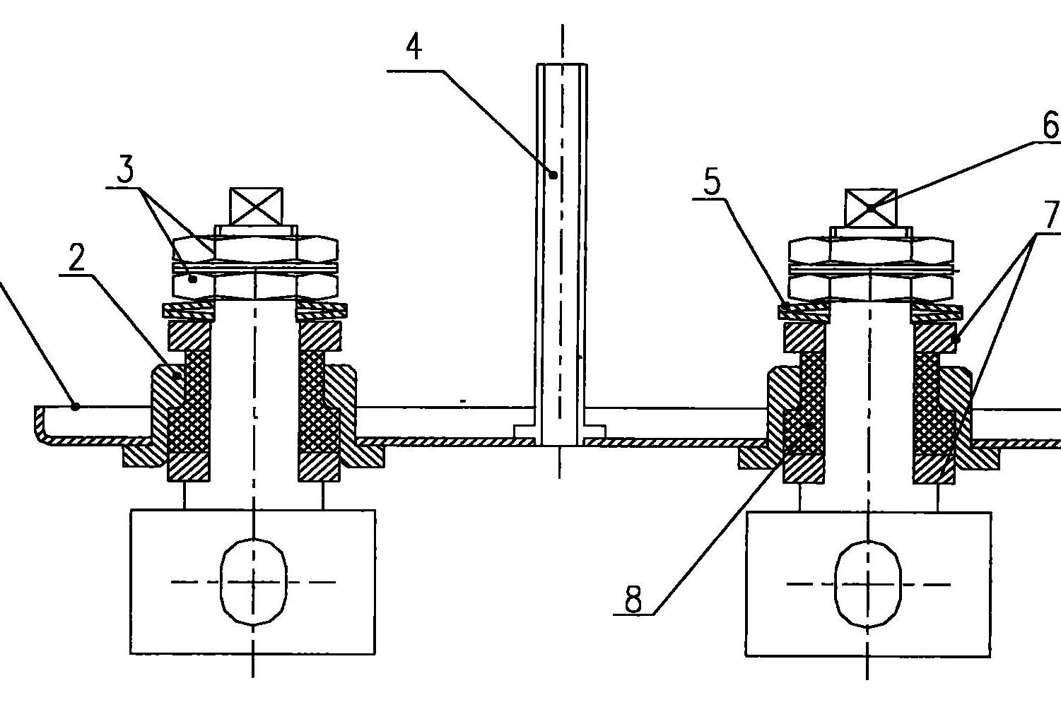 锂离子电池的极柱密封装置