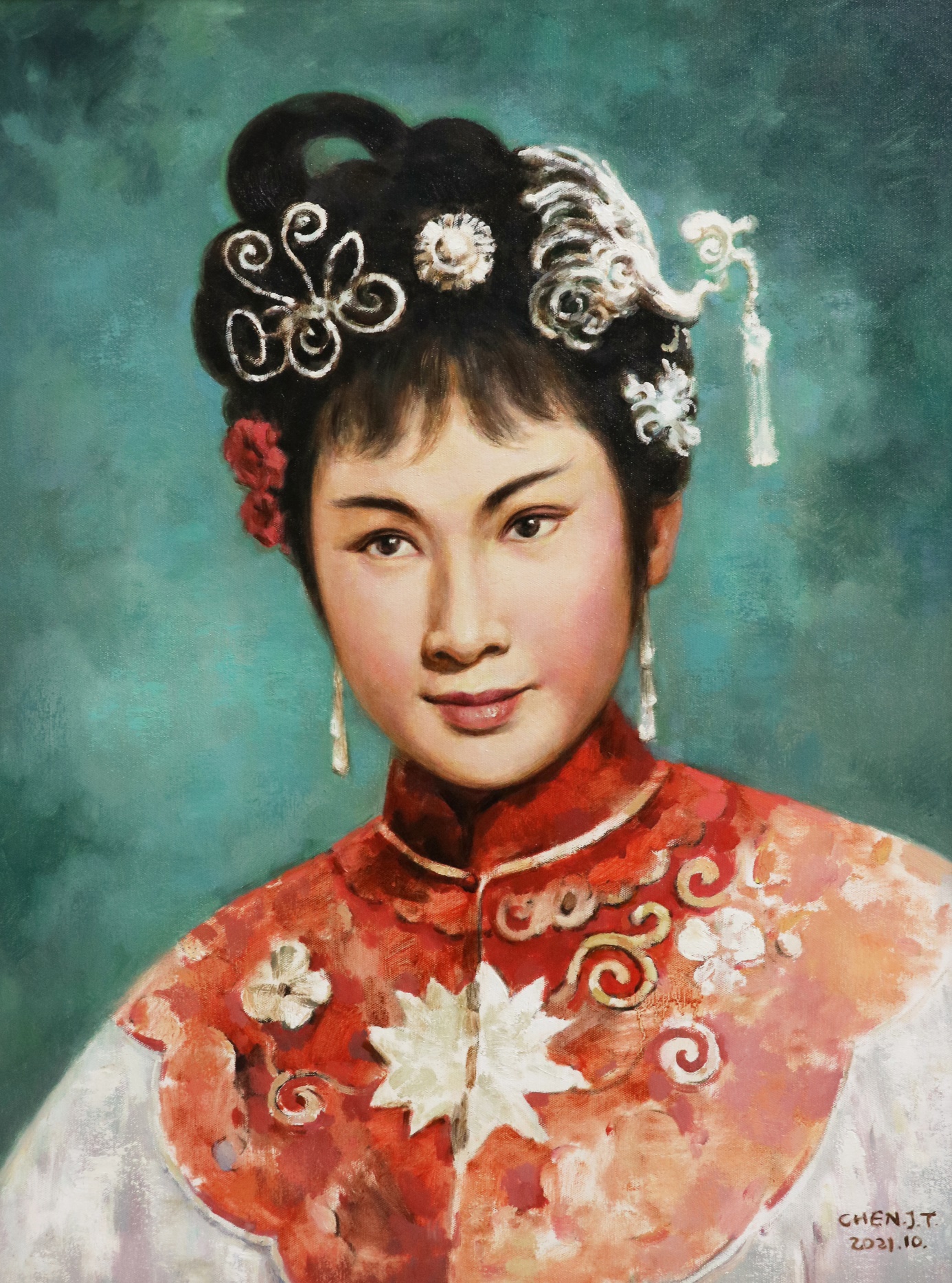  p>陈锦通,现任:物联网工程学院副教授,从小热爱岭南文化,以绘画的