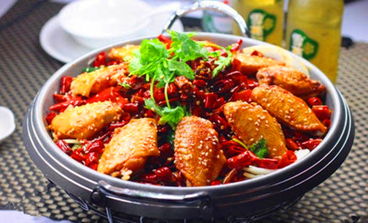 麻辣鸡翅