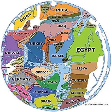  p data-id="2l17hobpfl6"> b>非常著名的赫里福德世界地图,绘制于