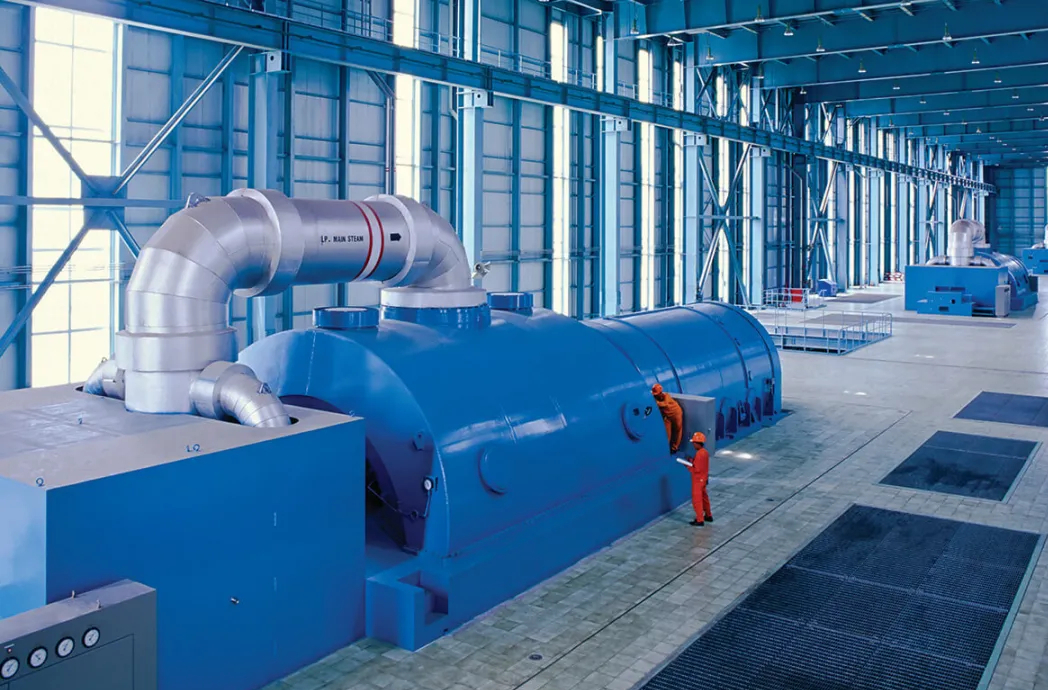 氢冷式涡轮发电机