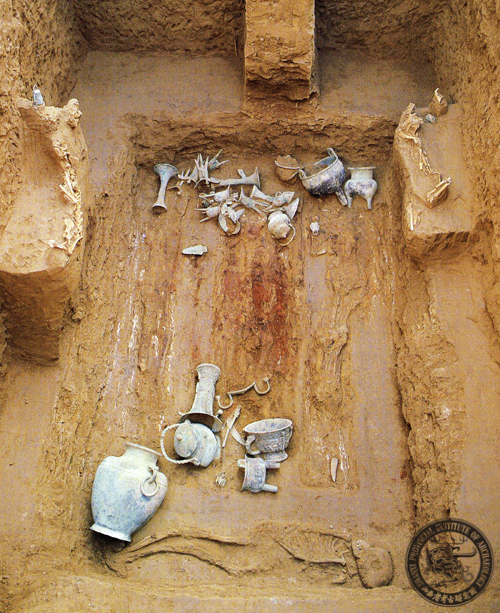 灵石旌介商代墓地