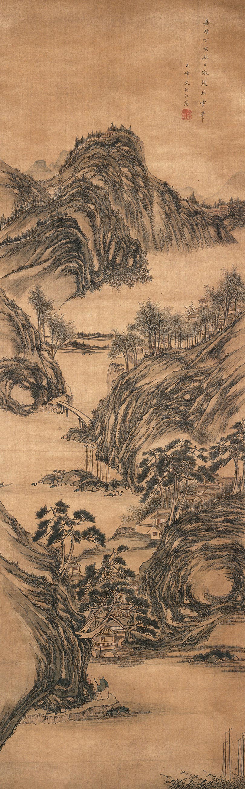 p data-id="gnwniu7bsz">文伯仁(1502---1575)明代画家,字德承,号