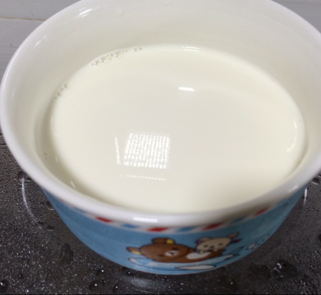 牛奶山药燕麦糊