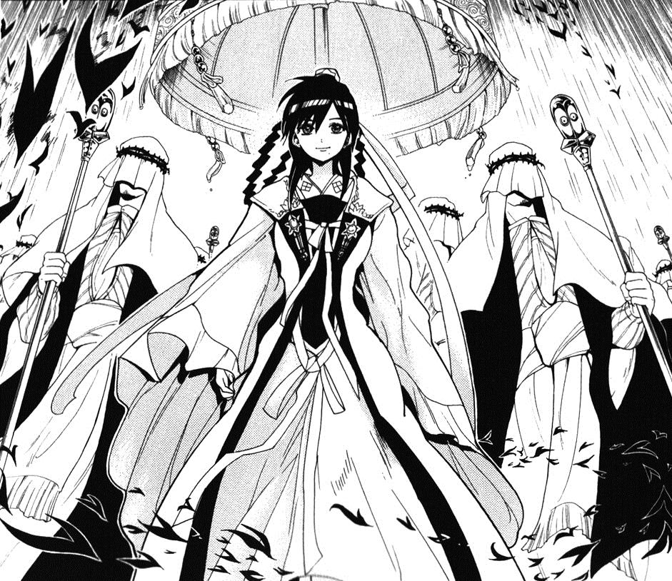 >练玉艳,日本漫画《 a target="_blank" href="/item/魔笛magi/47281"