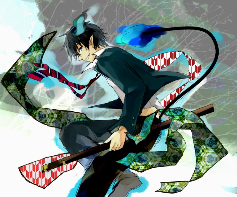 主角,魔神撒旦和二级驱魔师尤莉艾金所生的双胞胎之一,奥村雪男的哥