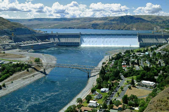 大古力水电站