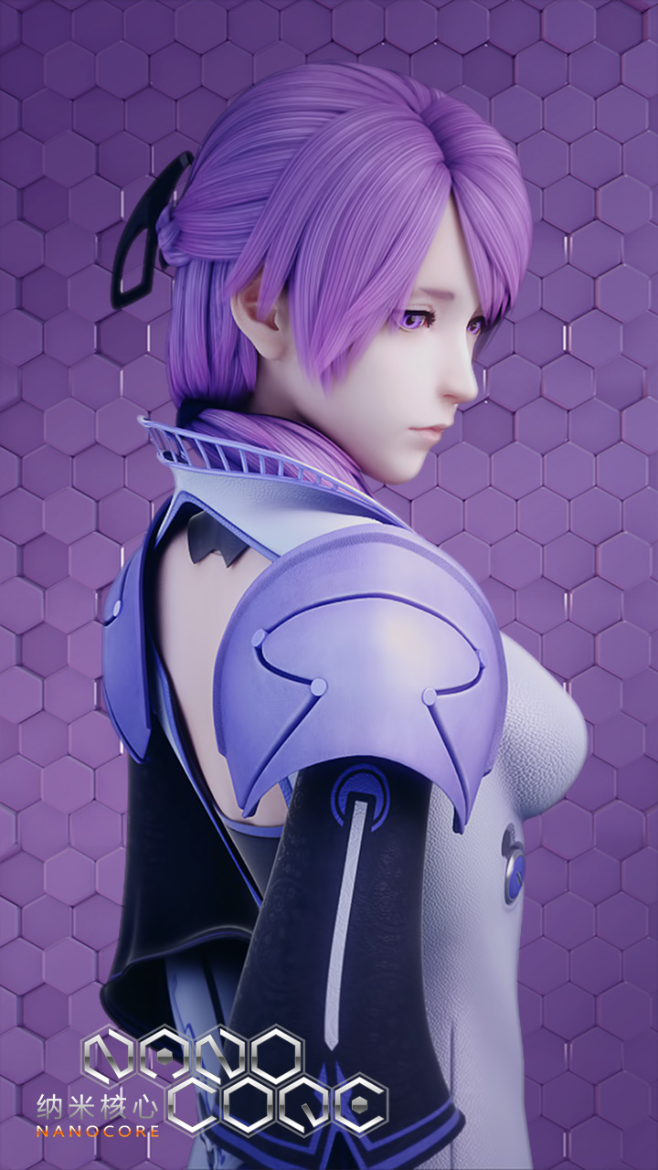  p>赫雅·埃达斯(heyar adas),海岸线工作室原创动画《纳米核心》中的