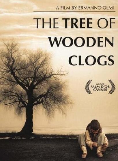 the tree of wooden clogs