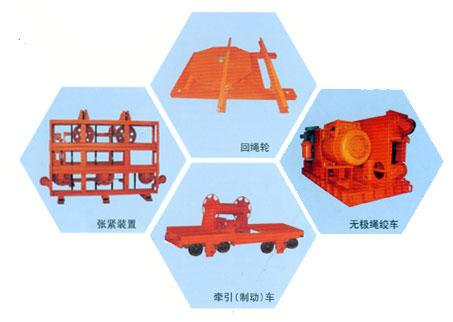 kwg系列机械无极绳牵引铺轨卡轨车